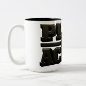 2 Couleurs Tasse de café Plan en action (Gauche)