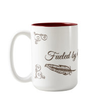 Tasse de café pour écrivain | Alimenté par le café