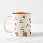 2 Couleurs Tasse de café pour la saison automnale (Gauche)