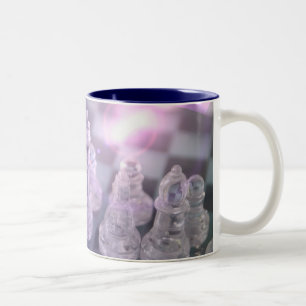 2 Couleurs Tasse de café principale d'échecs