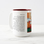 2 Couleurs Tasse de café réveillée de défilé (Devant gauche)