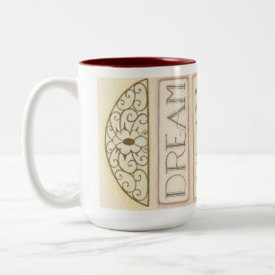 2 Couleurs Tasse de café « Rêver Planifier Construire Répéter