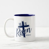 2 Couleurs Tasse de café Risen Cross (Gauche)