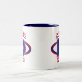 2 Couleurs Tasse de café superbe de papa (Centre)