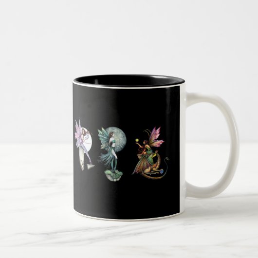 2 Couleurs Tasse de café sur le thème des fées gothiques par (Droit)