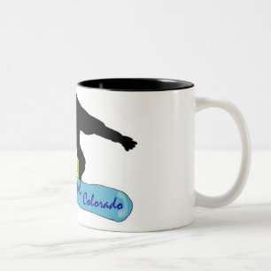 2 Couleurs Tasse de café trapézoïdale du Colorado
