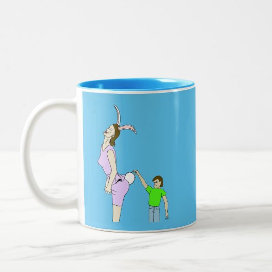 2 Couleurs tasse de café trop floue (Gauche)