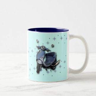 2 Couleurs TASSE de café véritable de scooter de St Tropez