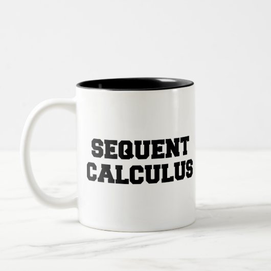 2 Couleurs Tasse de calcul Sequent (Gauche)
