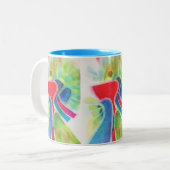 2 Couleurs Tasse de calice (Devant gauche)