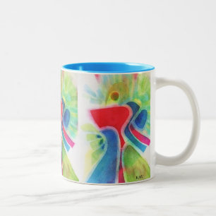 2 Couleurs Tasse de calice