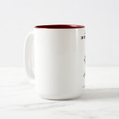 2 Couleurs Tasse de cambrioleur de chat (Devant gauche)