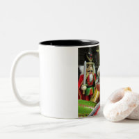 Tasse de caméléon de Noël