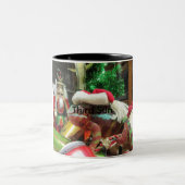 2 Couleurs Tasse de caméléon de Noël (Centre)