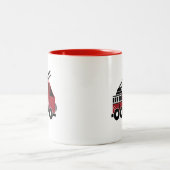 2 Couleurs Tasse de camion de pompiers (Centre)