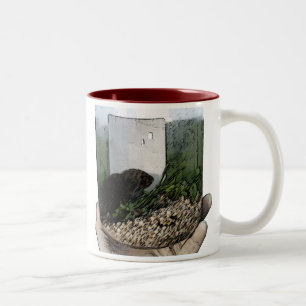 2 Couleurs Tasse de campagnol de prairie
