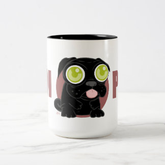 2 Couleurs Tasse de carlin de Chi