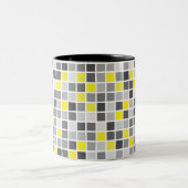 2 Couleurs Tasse de carrés (Centre)