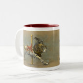 2 Couleurs Tasse de carrousel de chimère (Devant gauche)