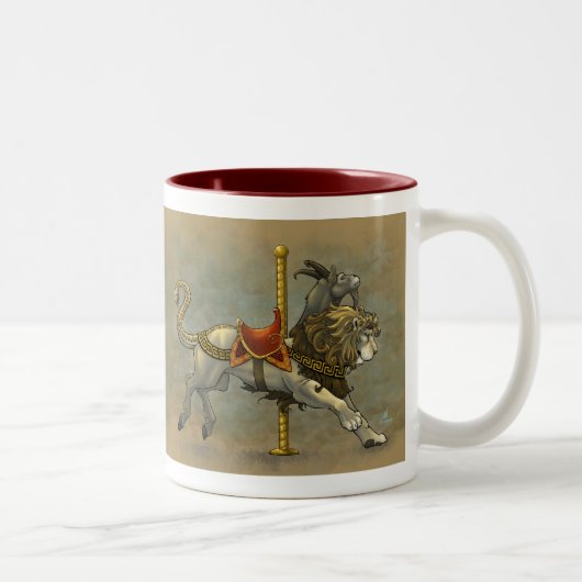2 Couleurs Tasse de carrousel de chimère (Droit)