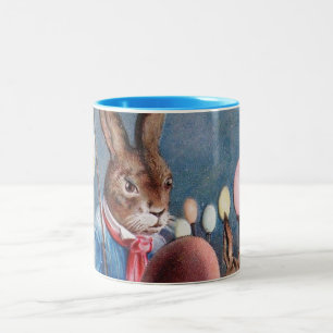 2 Couleurs Tasse de carte postale d'antiquité de défilé de