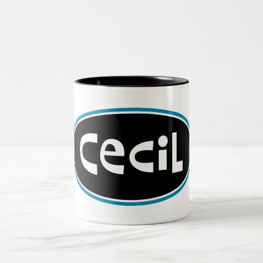 2 Couleurs Tasse de CECIL (Centre)