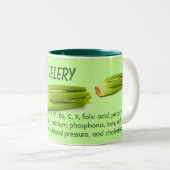 2 Couleurs Tasse de céleri (Devant droit)