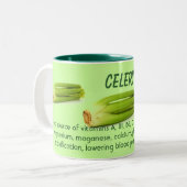 2 Couleurs Tasse de céleri (Devant gauche)