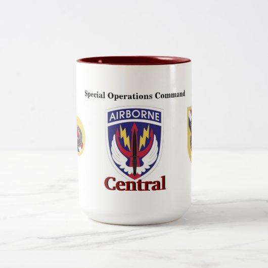 2 Couleurs Tasse de central de commande d'opérations (Centre)
