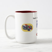 2 Couleurs Tasse de central de commande d'opérations (Gauche)