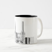2 Couleurs Tasse de centrale de Battersea (Devant droit)