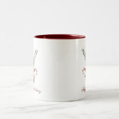 2 Couleurs Tasse de cerf de Noël (Centre)