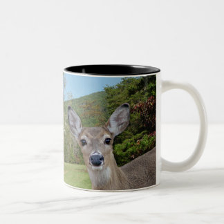 2 Couleurs Tasse de cerf de Virginie (daine)