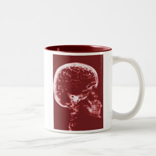 2 Couleurs tasse de cerveau (Droit)