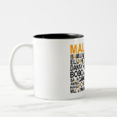 2 Couleurs Tasse de Chambre de Malayaka (Gauche)