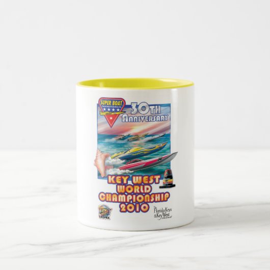 2 Couleurs tasse de championnat du monde (Centre)