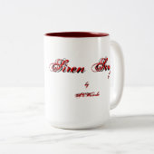 2 Couleurs Tasse de chanson de sirène (Devant droit)