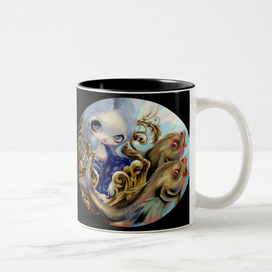 2 Couleurs Tasse "de char de mer" (Droit)