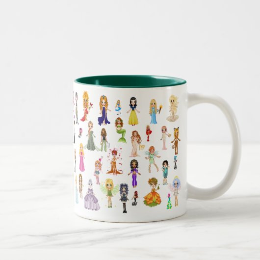 2 Couleurs Tasse de chariot (Droit)