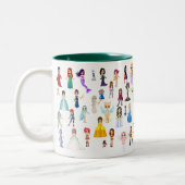 2 Couleurs Tasse de chariot (Gauche)