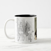 2 Couleurs Tasse de Charlotte Brontë (Gauche)