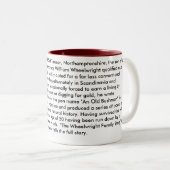 2 Couleurs Tasse de charron de Horace (Devant droit)