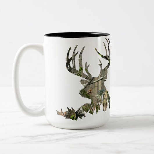 2 Couleurs Tasse de chasse de cerfs communs (Gauche)