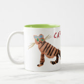 2 Couleurs Tasse de chat (Gauche)