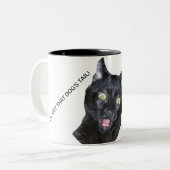 2 Couleurs Tasse de chat (Devant gauche)