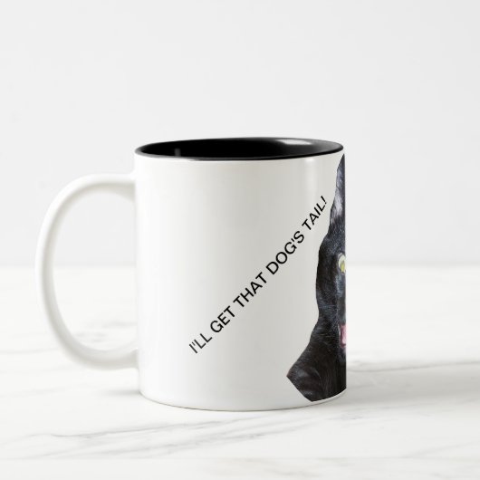 2 Couleurs Tasse de chat (Gauche)
