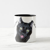 2 Couleurs Tasse de chat (Centre)