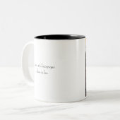 2 Couleurs Tasse de chat avec le vers… dans l'oeil affectueux (Devant gauche)