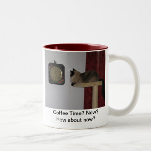 2 Couleurs Tasse de chat de café