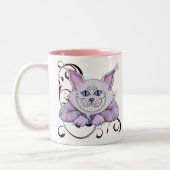2 Couleurs Tasse de chat de Cheshire (Gauche)